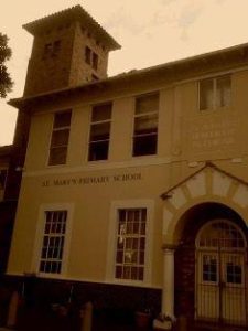 Front of the St Mary's Primary School building